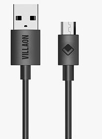 USB cable-VILLAON-VCD-M101-1A-1M-black