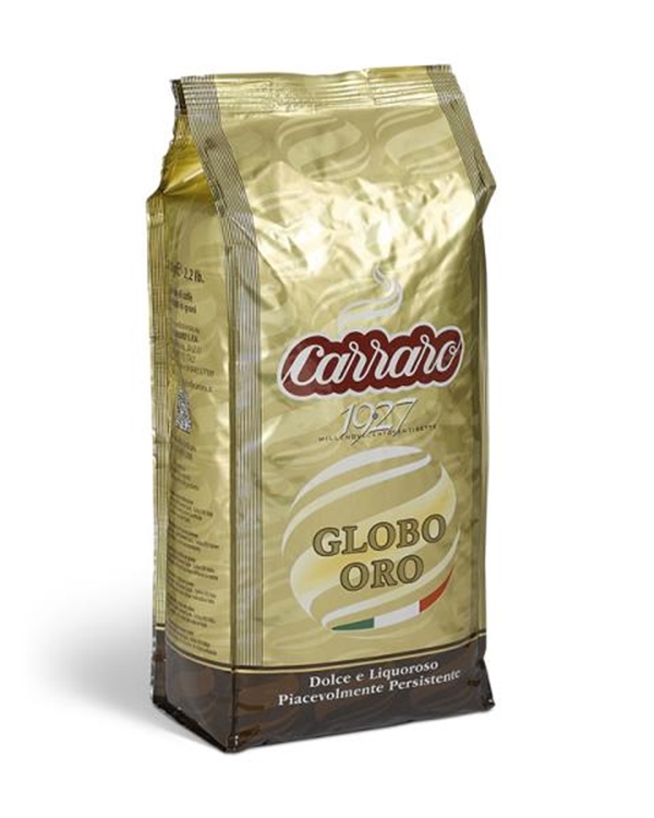 Carraro Caffe Espresso Globo Oro Whole Beans 1000 G
