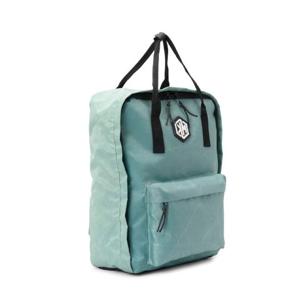 KM Polyester Basic Backpack Green