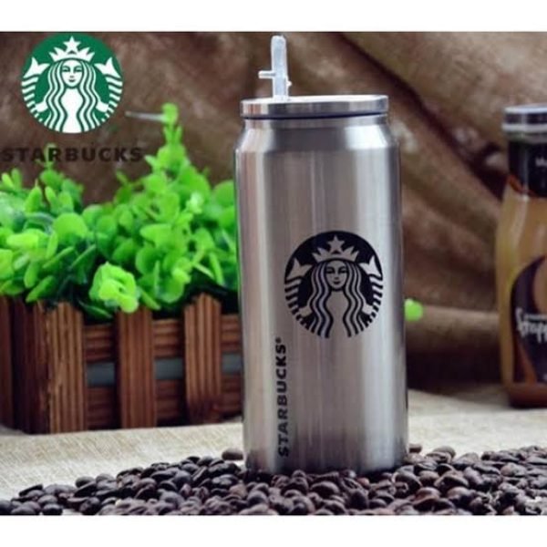 Starbucks Stainless Thermal Mug Sucker Coffee Cup 500ml