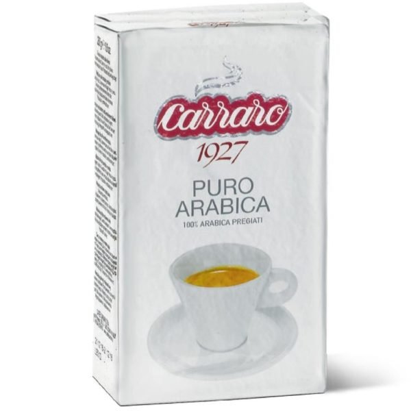 Carraro 250g Puro Arabica Ground coffee