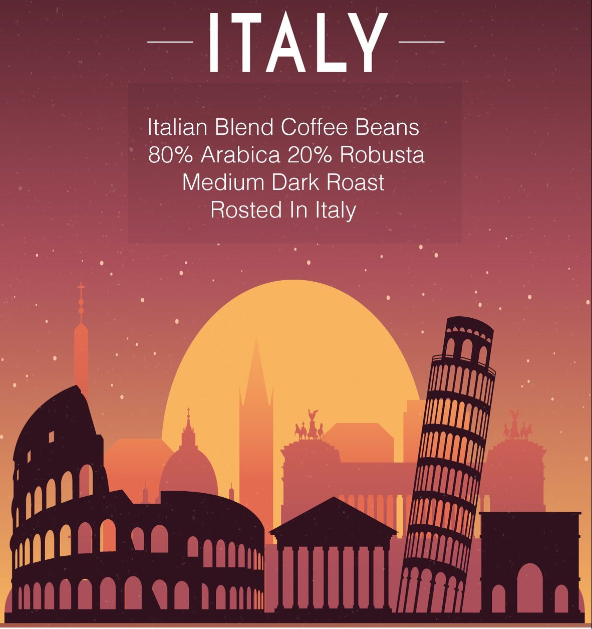 Tostato Italian Blend coffee 125G