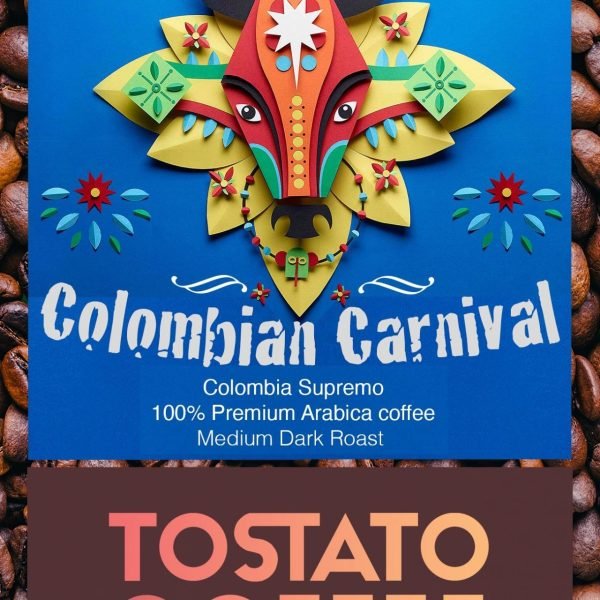 Tostato Colombian Carnival coffee 100G