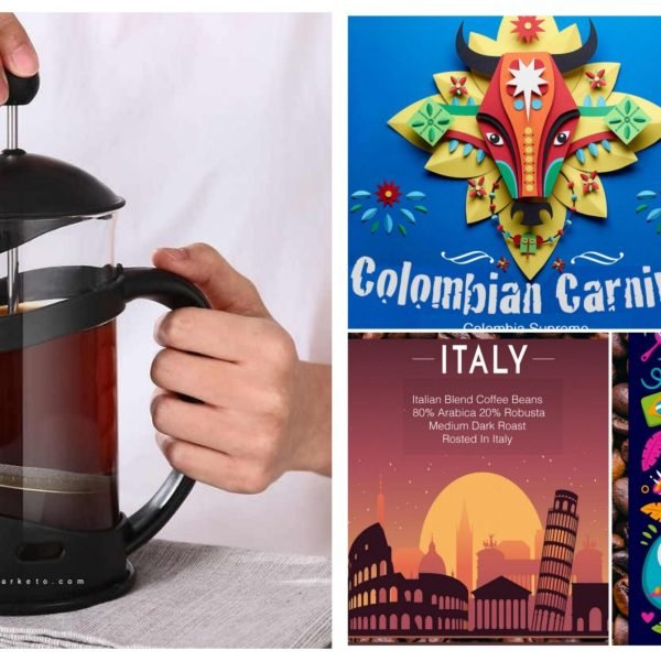 Tostato coffee 250G + french press 350Ml