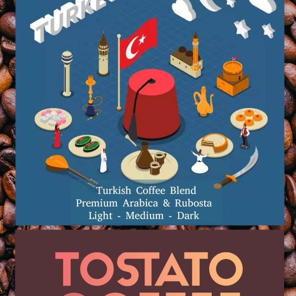 Tostato coffee turkish Blend 100G Light Roast