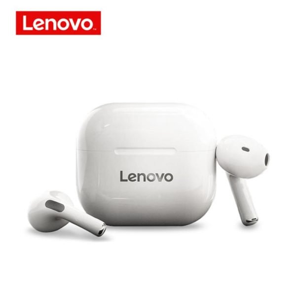 Lenovo LP40 TWS Wireless Bluetooth Earbuds white