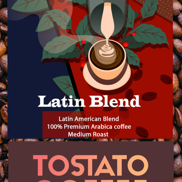 Tostato Latin Blend coffee Beans 1KG