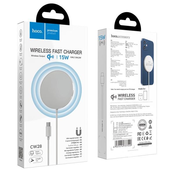 Hoco Wireless charger “CW28 Original series” 15W magnetic