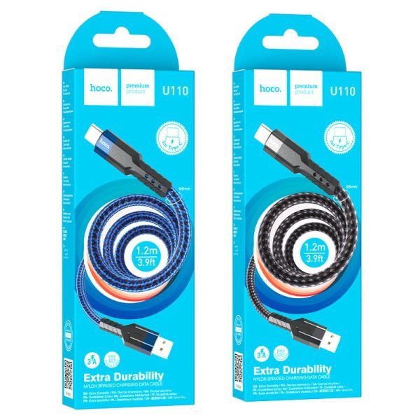 Hoco Cable USB to Type-C “U110” charging data sync