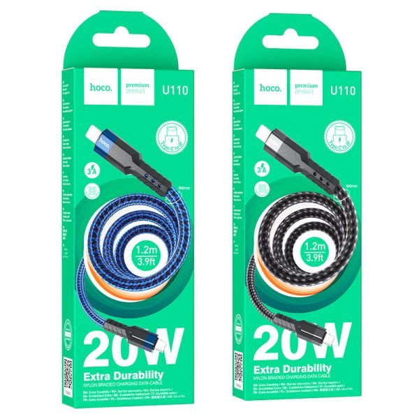 Hoco Cable Type-C to Lightning “U110” PD charging data sync