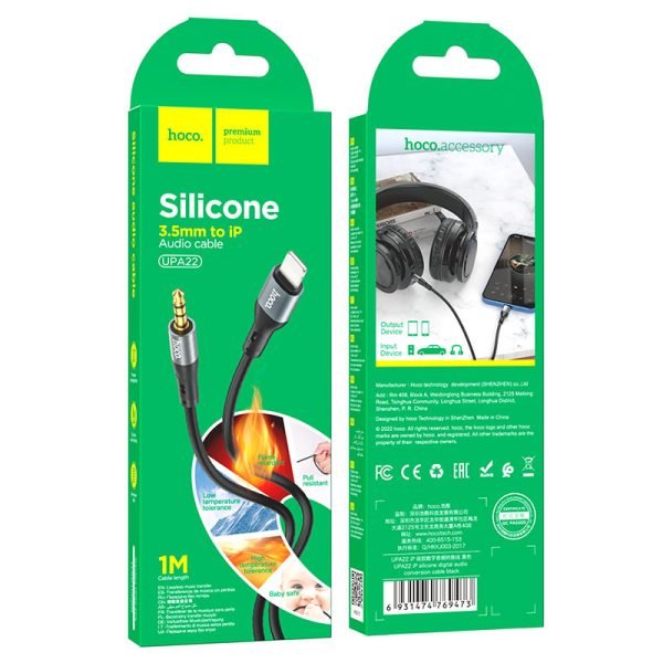 Hoco Cable 3.5mm to Lightning “UPA22” audio conversion