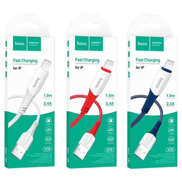 Hoco Cable USB to Lightning “X70 Ferry” charging data sync