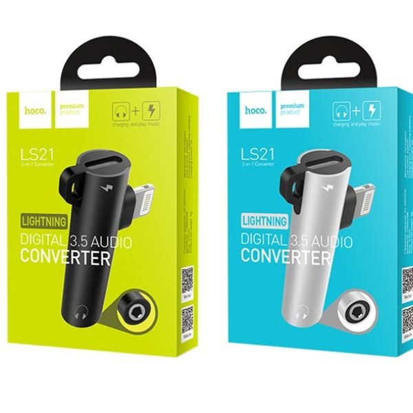 Hoco Adapter Lightning to 3.5mm «LS21» audio converter